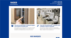 Desktop Screenshot of daceco.fr